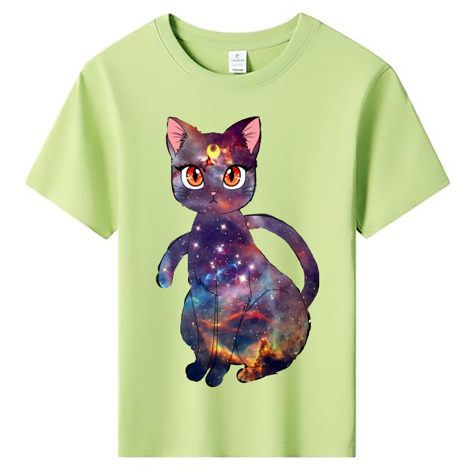 （画像用） 美少女戦士セーラームーン Sailor Moon 綿100％キッズTシャツ（フロントプリント）